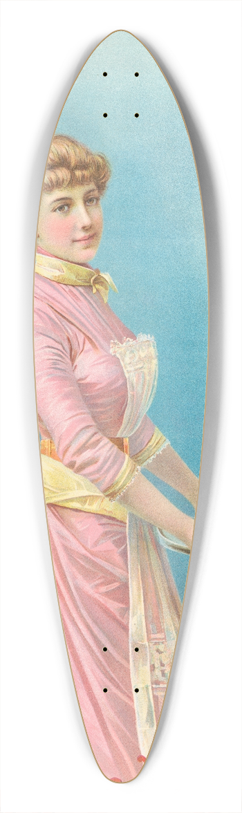 Henry Jerome Schile - Bock Beer 39.3 inch art pintail longboard deck