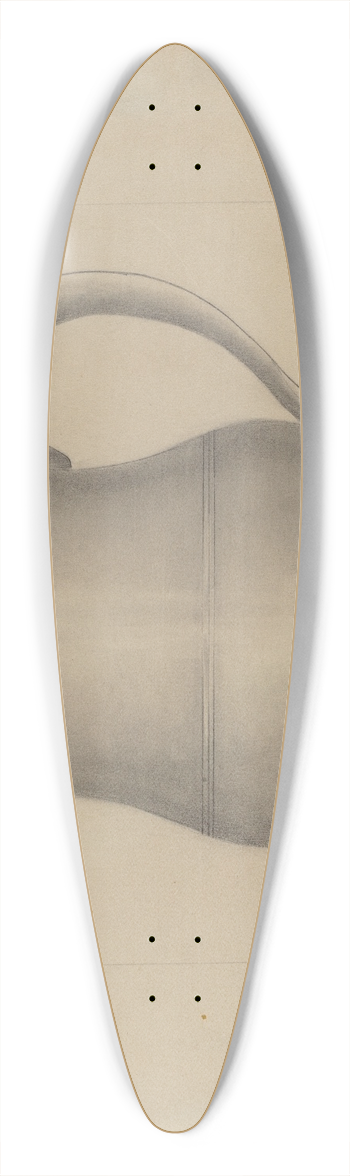 Henry Meyers - Pewter Mug 39.3 inch art pintail longboard deck