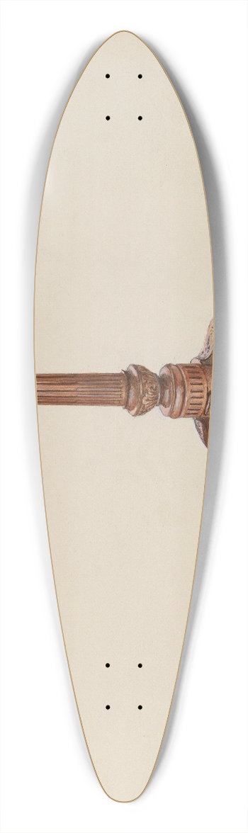 Henry Moore - Side Table 39.3 inch art pintail longboard deck