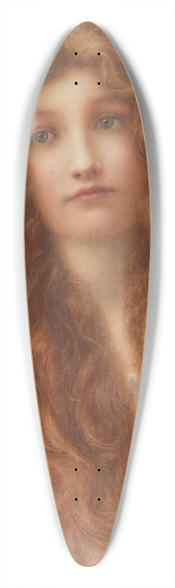 Henry Ryland - Calypso 39.3 inch art pintail longboard deck