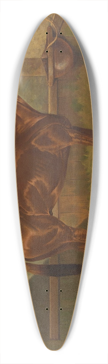 Henry Stull - Fairplay, a Racehorse in a Stable 39.3 inch art pintail longboard deck