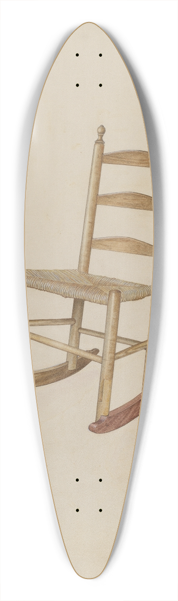 Henry Tomaszewski - Chair 39.3 inch art pintail longboard deck