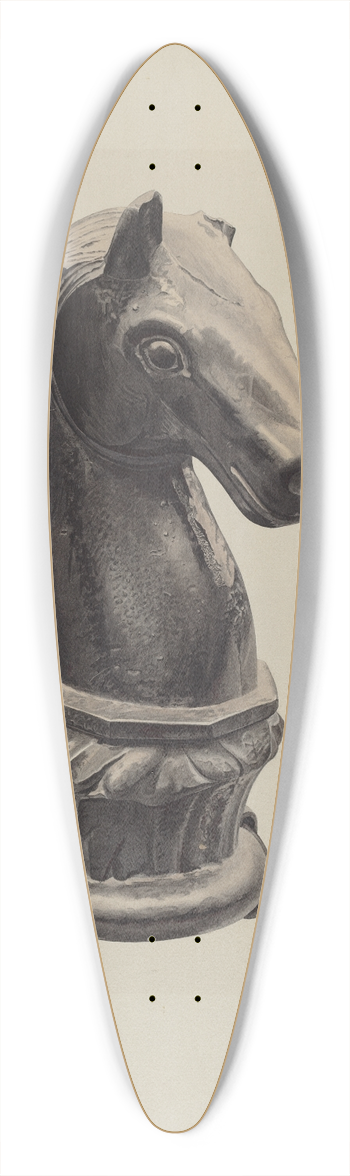 Henry Tomaszewski - Hitching Post 39.3 inch art pintail longboard deck
