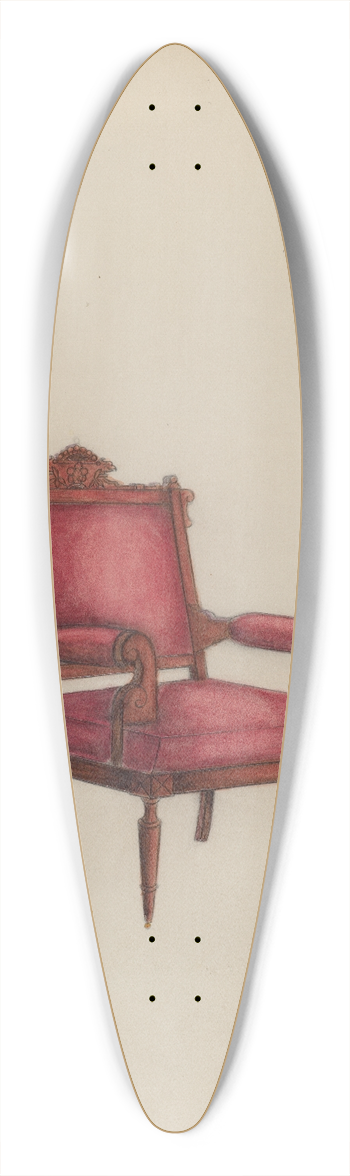 Herbert Marsh - Arm Chair 39.3 inch art pintail longboard deck