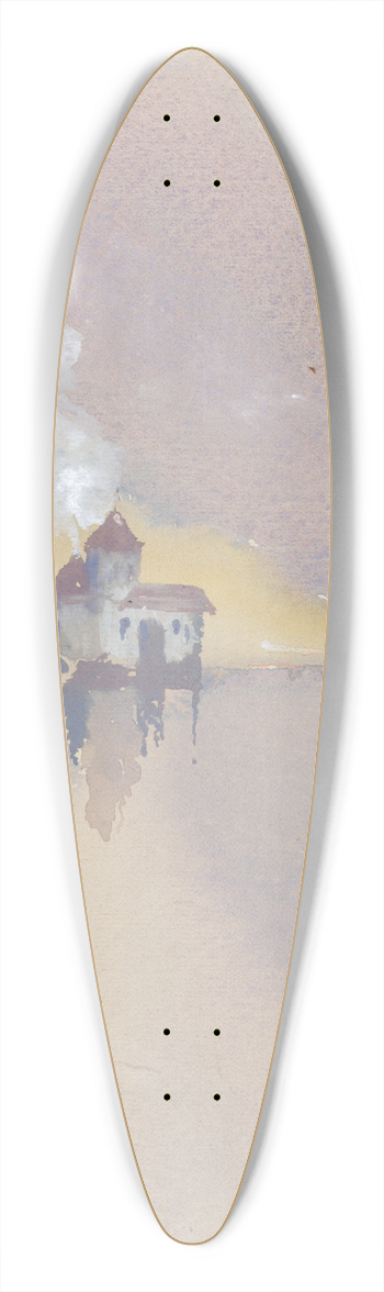 Hercules Brabazon Brabazon - Chteau de Chillon 39.3 inch art pintail longboard deck