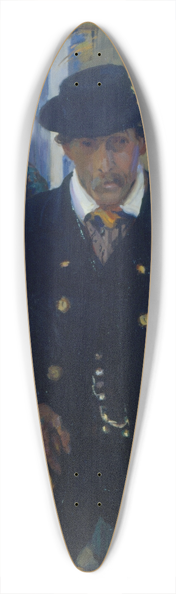 Hermann Groeber - Sonntagnachmittag (Dachauer Paar) 39.3 inch art pintail longboard deck
