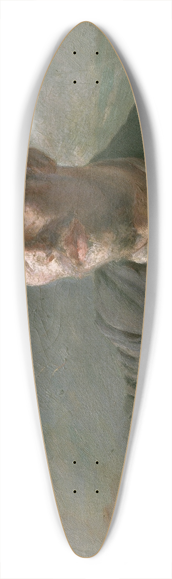 Herman Norrman - Self-portrait 39.3 inch art pintail longboard deck
