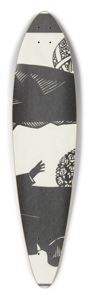Hermann Paul - Vous voulez accompagner  pied le corps de votre  Oui cest une occasion de marche un peu 39.3 inch art pintail longboard deck
