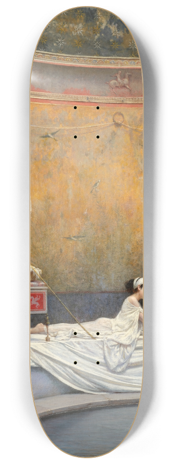 Anatolio Scifoni - Bathing Scene 8.25 inch art skate deck