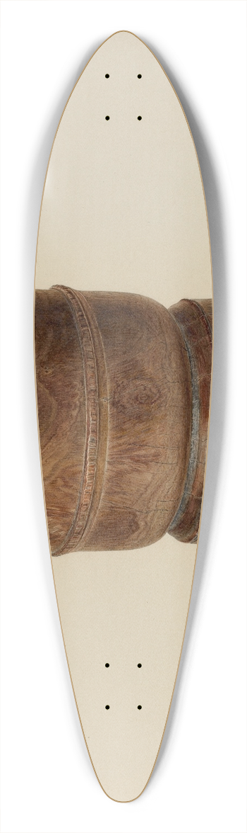 Hester Duany - Mortar and Pestle 39.3 inch art pintail longboard deck