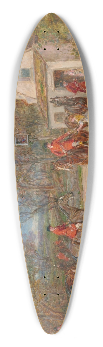 Heywood Hardy - The stirrup cup 39.3 inch art pintail longboard deck