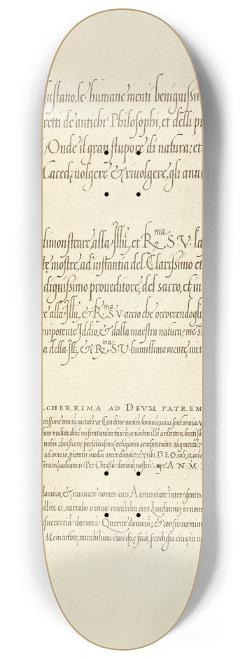 Joris Hoefnagel - Butterfly Pupae 8.25 inch art skate deck