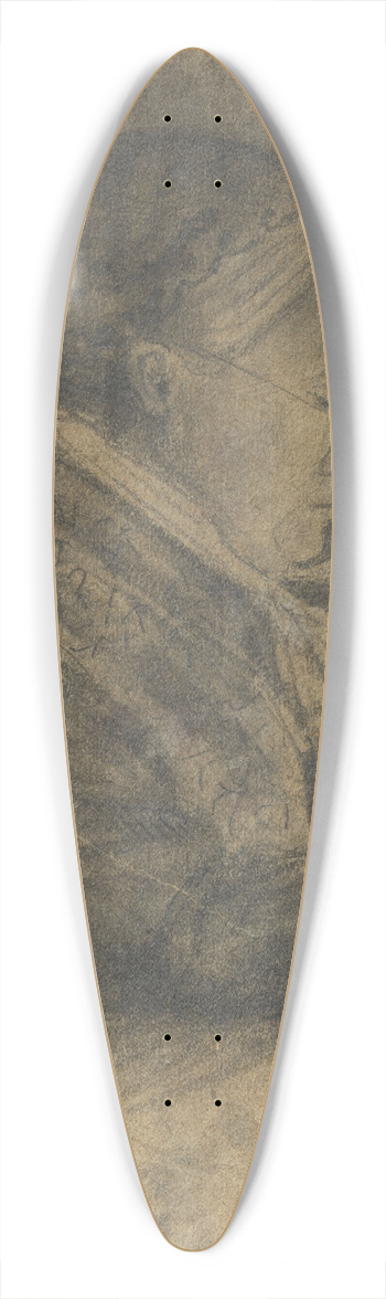 Hjalmar Sderberg - Aunt 39.3 inch art pintail longboard deck