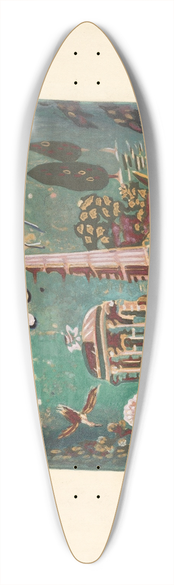 Holger Hansen - Bandbox 39.3 inch art pintail longboard deck