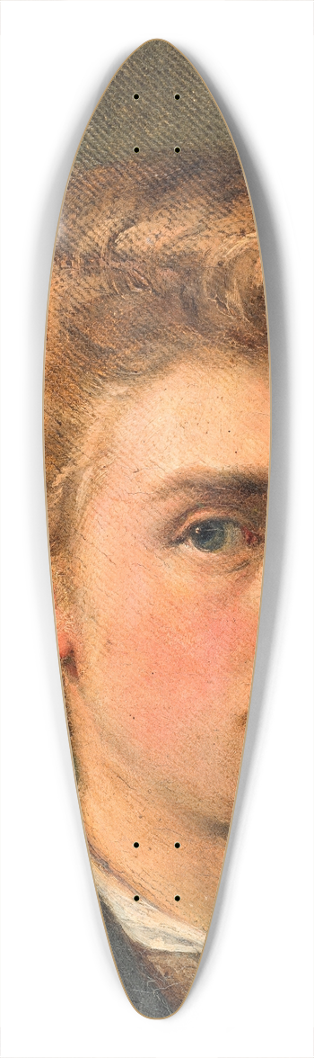 Holger Roed - Self-portrait 39.3 inch art pintail longboard deck