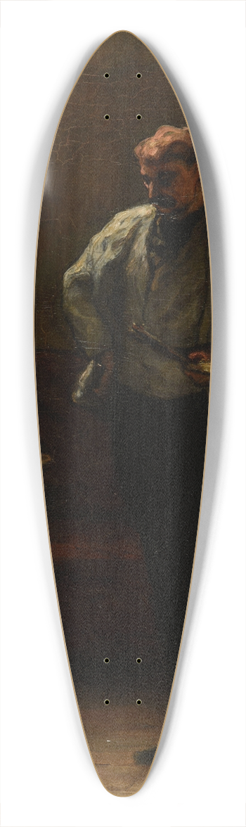 Honor Daumier - Le Peintre 39.3 inch art pintail longboard deck