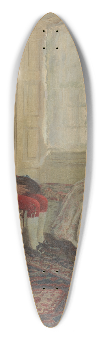 Howard Pyle - Washington And Mary Philipse 39.3 inch art pintail longboard deck