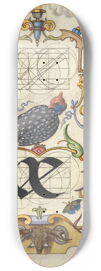 Joris Hoefnagel - Guide for Constructing the Ligature ae 8.25 inch art skate deck