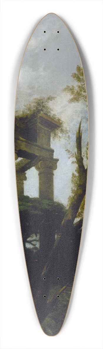 Hubert Robert - Vnus Mdicis 39.3 inch art pintail longboard deck