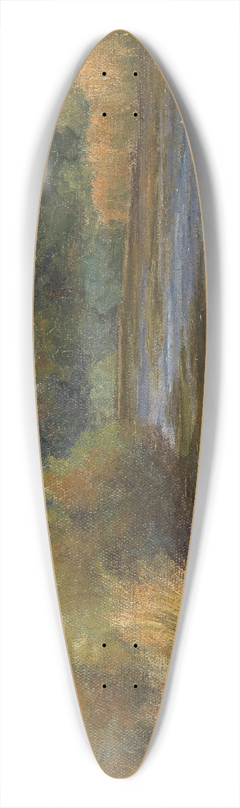 Hugo Darnaut - Landschaftsstudie 39.3 inch art pintail longboard deck