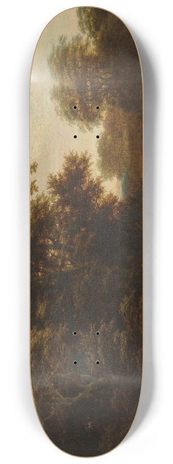 Joris van der Haagen - Landscape with Bathers 8.25 inch art skate deck