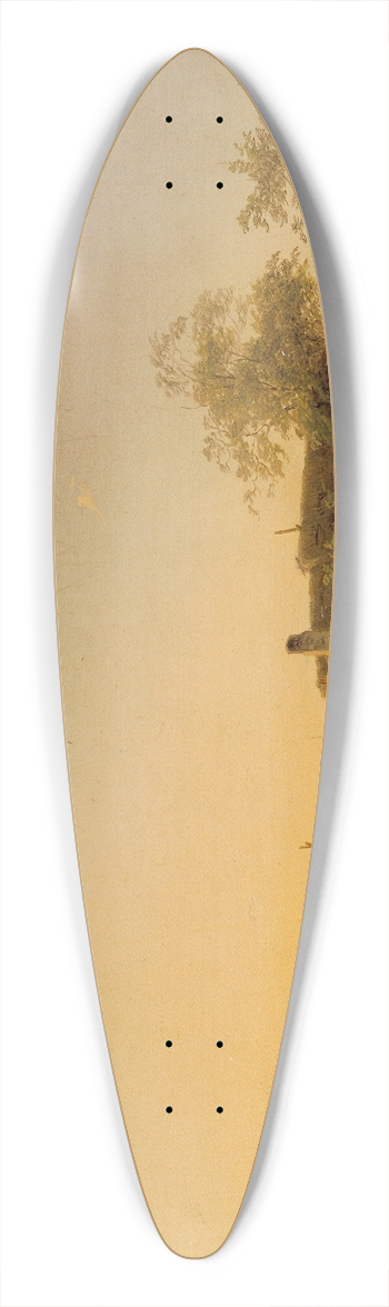 Ignaz Raffalt - Abendlandschaft 39.3 inch art pintail longboard deck