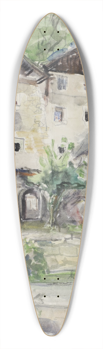 Igo Ptsch - Huserzeile 39.3 inch art pintail longboard deck