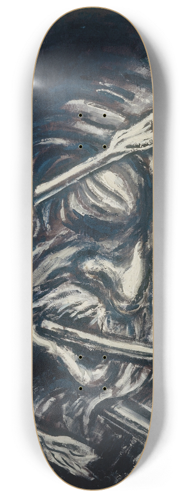 Jos Clemente Orozco - Head Pierced with Arrows, from the Los teules series 8.25 inch art skate deck