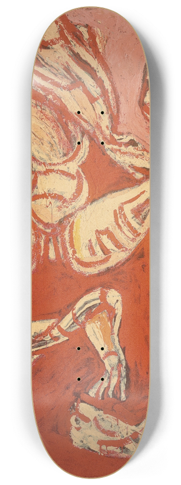 Jos Clemente Orozco - The Dismembered Man, from the Los teules series 8.25 inch art skate deck