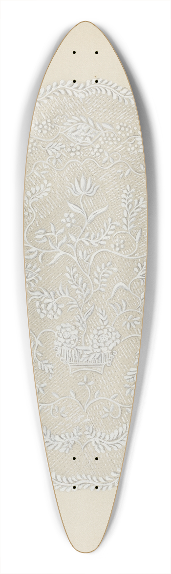 Irene Schaefer - Bedspread 39.3 inch art pintail longboard deck
