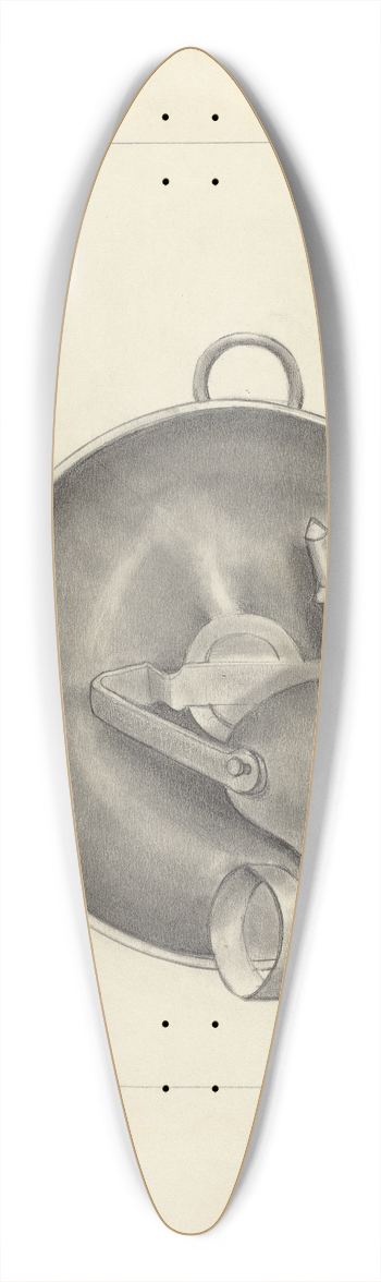 Irving D. Genin - Lamp 39.3 inch art pintail longboard deck