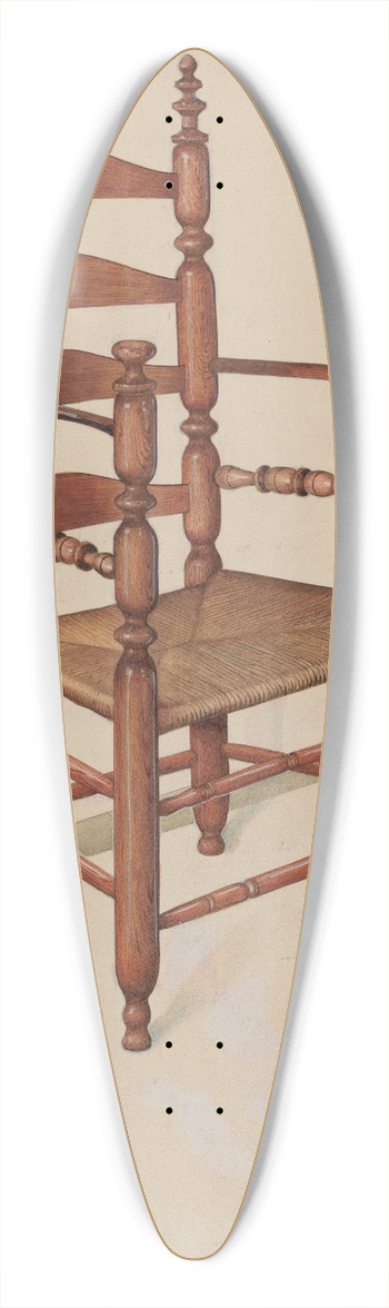 Irving I. Smith - Armchair 39.3 inch art pintail longboard deck