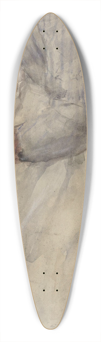 Isaac Israls - Dienstmeisje 39.3 inch art pintail longboard deck