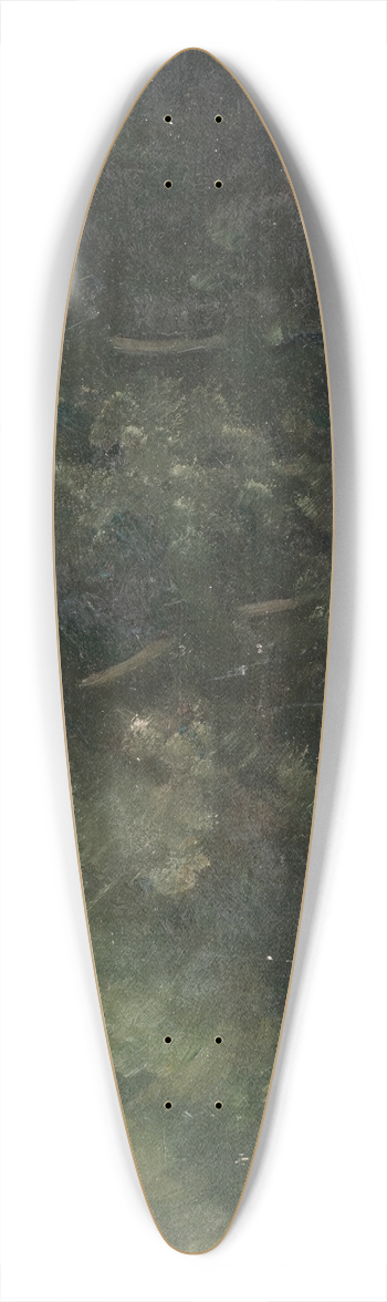 Isaac Rosenberg - London Park 39.3 inch art pintail longboard deck
