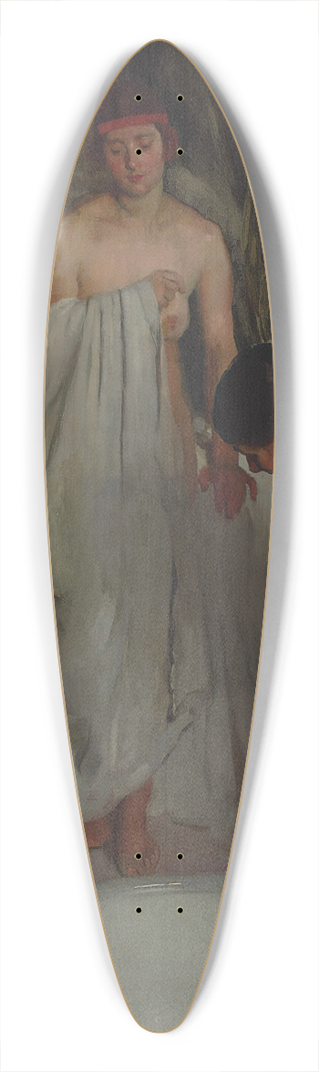Isabel Codrington - The Bath 39.3 inch art pintail longboard deck