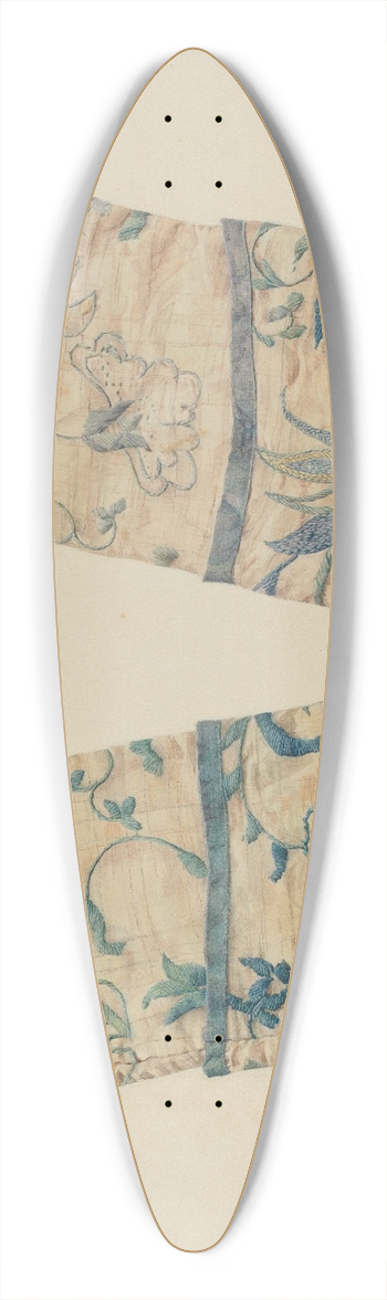 Isabella Ruth Doerfler - Linen Cuffs 39.3 inch art pintail longboard deck
