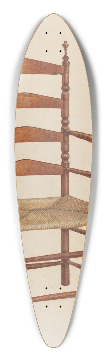 Isadore Goldberg - Armchair 39.3 inch art pintail longboard deck