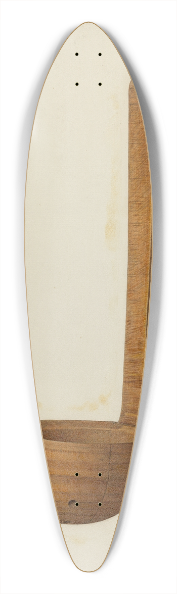 Isidore Danziger - Strainer 39.3 inch art pintail longboard deck