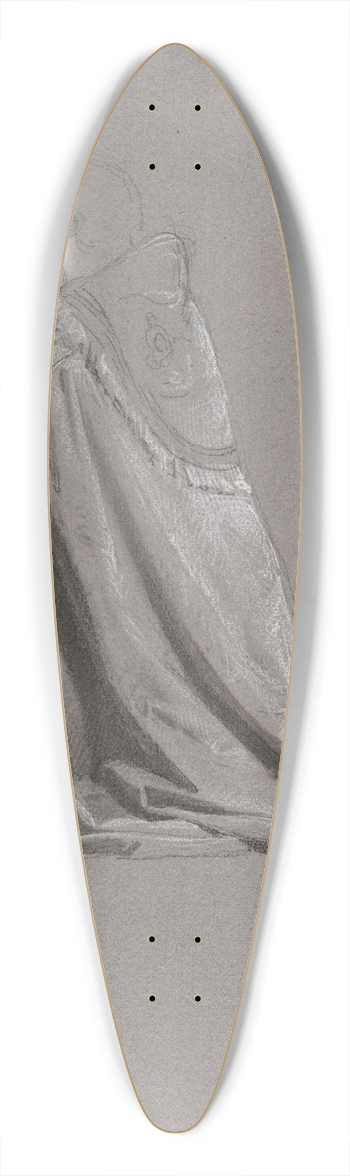 Isidore Pils - Bishop 39.3 inch art pintail longboard deck
