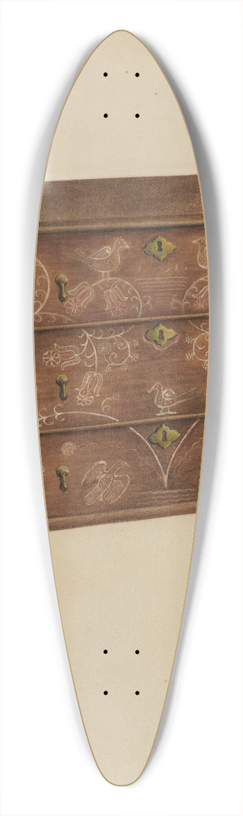 Isidore Sovensky - Chest with Drawers 39.3 inch art pintail longboard deck