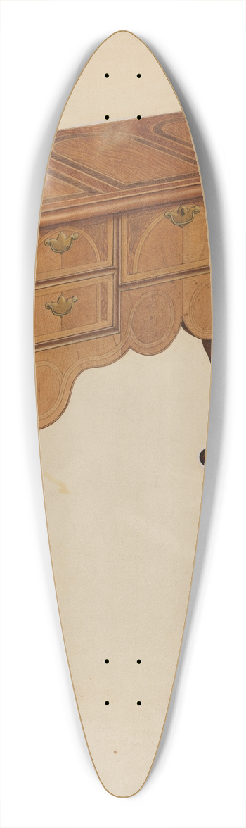 Isidore Sovensky - Lowboy 39.3 inch art pintail longboard deck