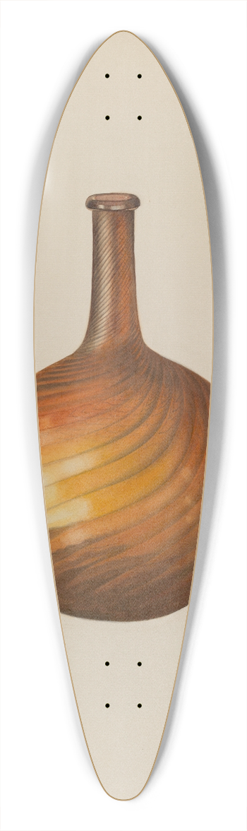 Isidore Steinberg - Bar Bottle 39.3 inch art pintail longboard deck