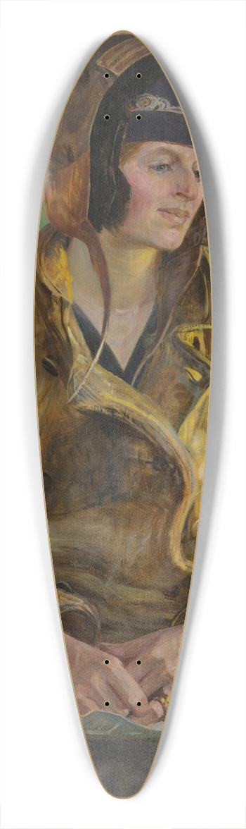 Jacek Malczewski - Ellenai 39.3 inch art pintail longboard deck