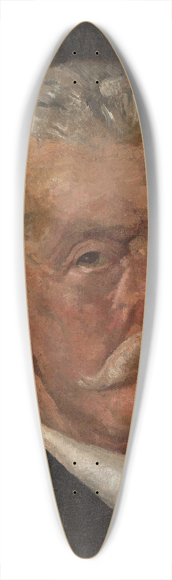 Jacek Malczewski - Head of a man 39.3 inch art pintail longboard deck