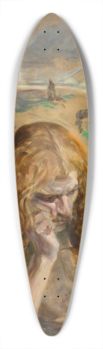 Jacek Malczewski - St. John the Baptist 39.3 inch art pintail longboard deck