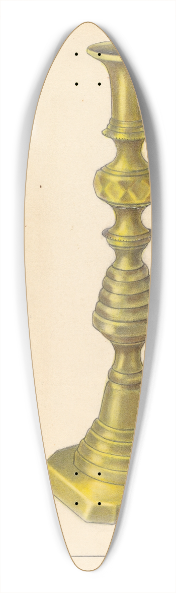 Jack Staloff - Candlestick 39.3 inch art pintail longboard deck
