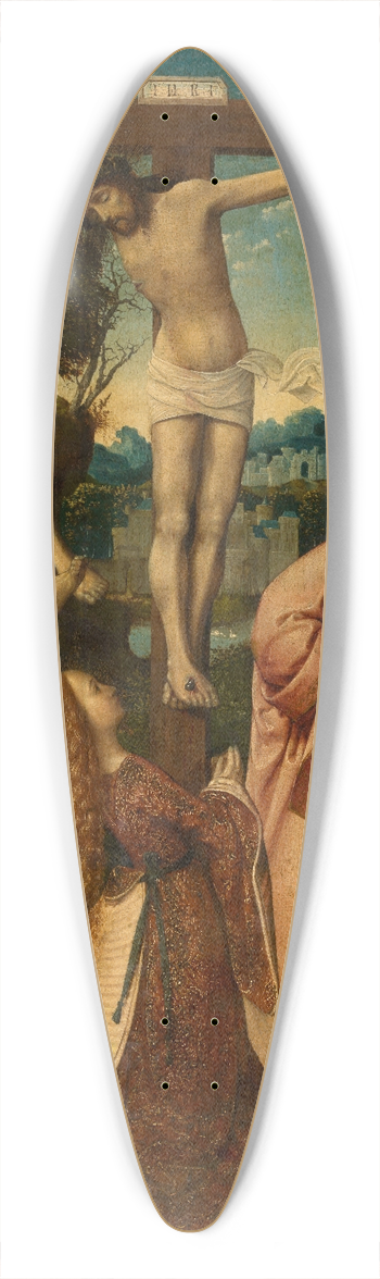 Jacob Cornelisz. van Oostsanen - Calvary 39.3 inch art pintail longboard deck