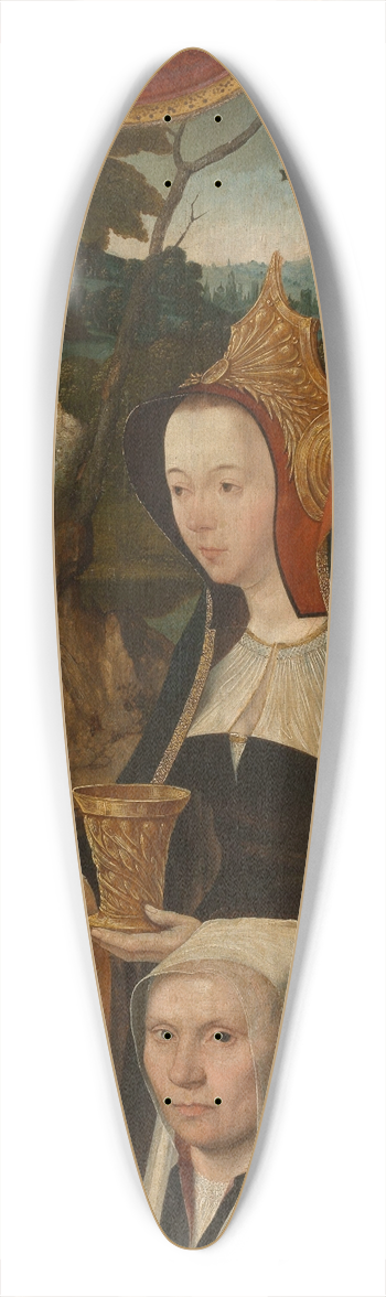 Jacob Cornelisz. van Oostsanen - Gerbrich Claesdr. 39.3 inch art pintail longboard deck