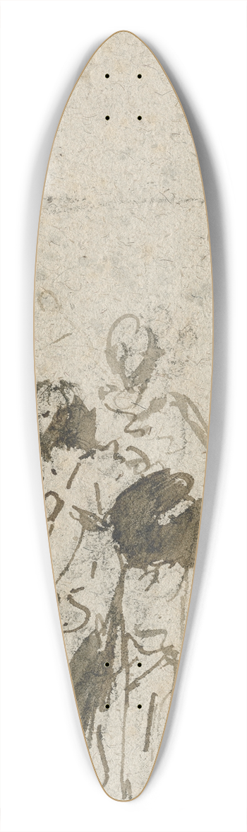 Jacob de Wit - De Schilderkunst 39.3 inch art pintail longboard deck