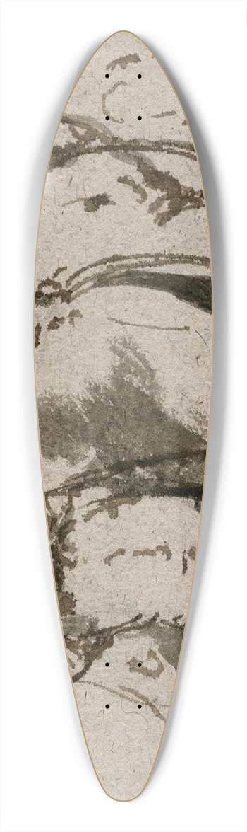Jacob de Wit - Putti bij een wijnkuip 39.3 inch art pintail longboard deck